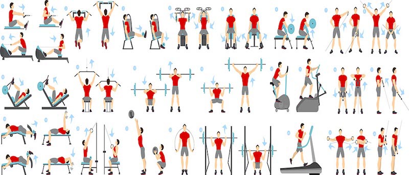 Movimientos De Fitness - Papel Pintado