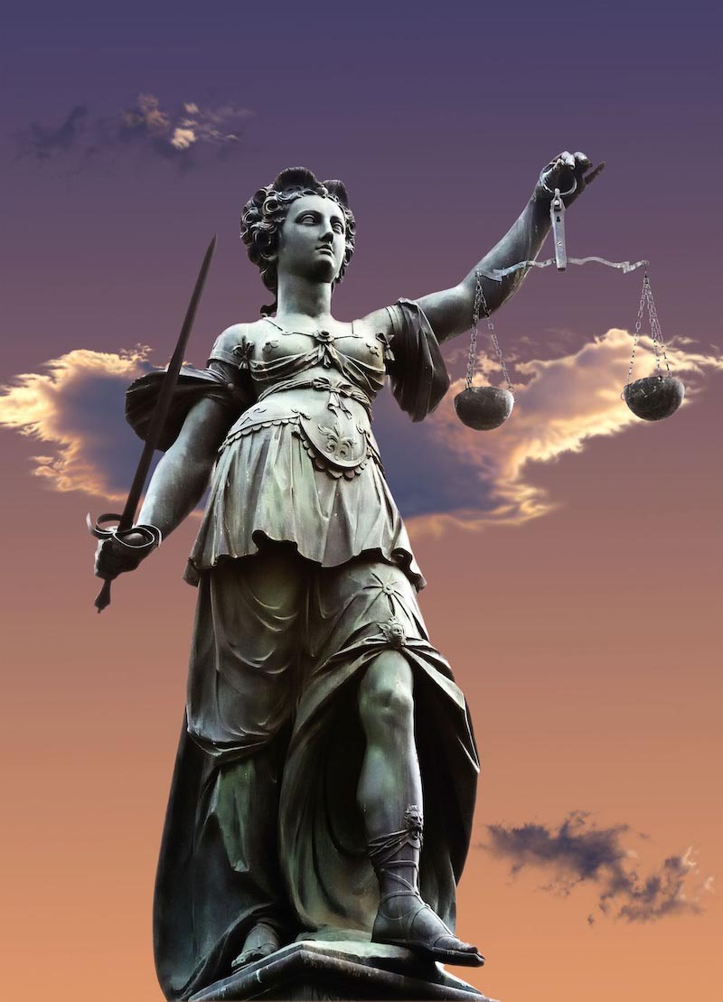 Símbolo De La Justicia - Papel Pintado