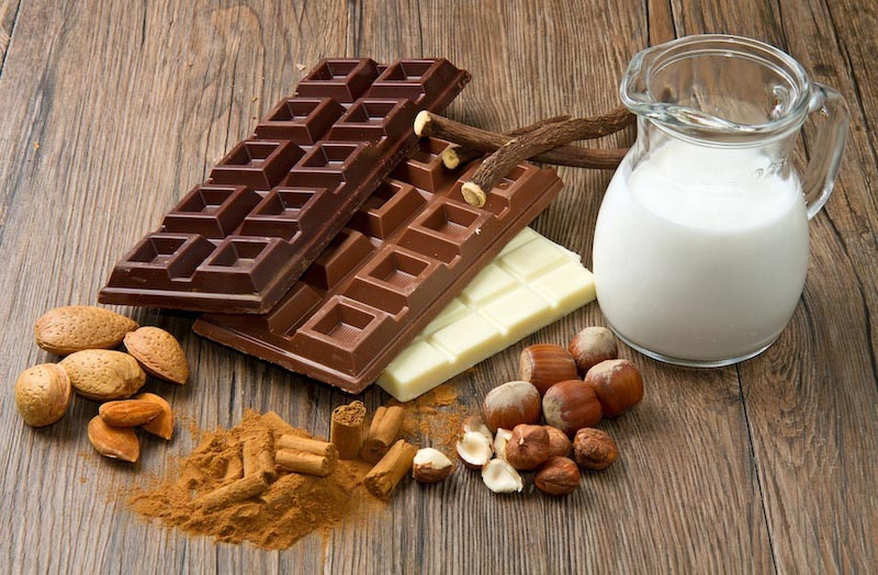 Leche Con Chocolate - Papel Pintado