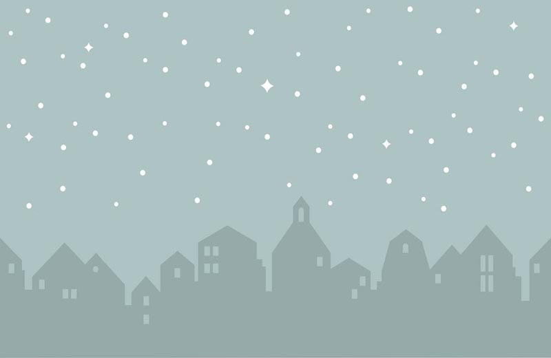 Ciudad De Las Estrellas - Papel Pintado