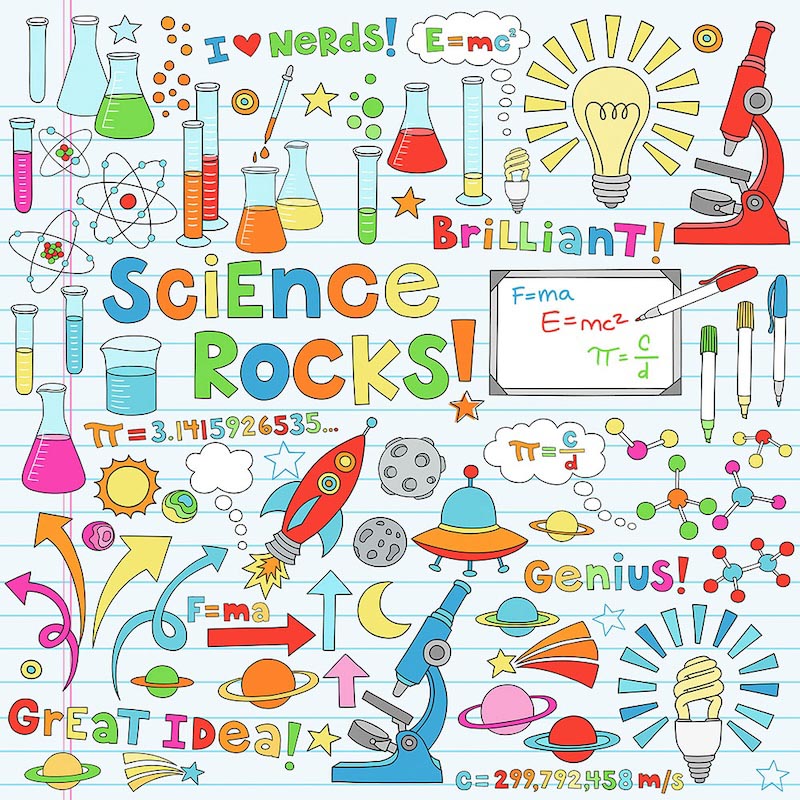 La Ciencia Es Genial - Papel Pintado