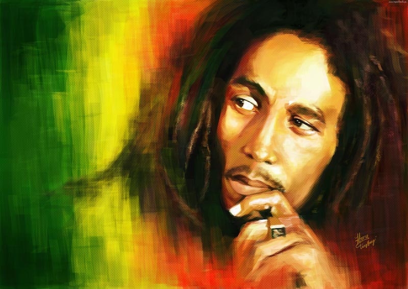 Bob Marley - Papel Pintado