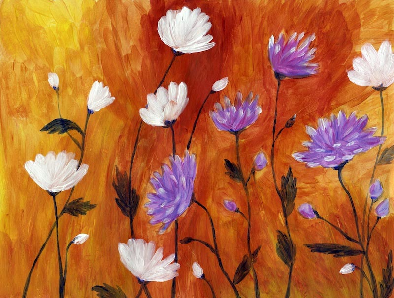 Flores - Papel Pintado