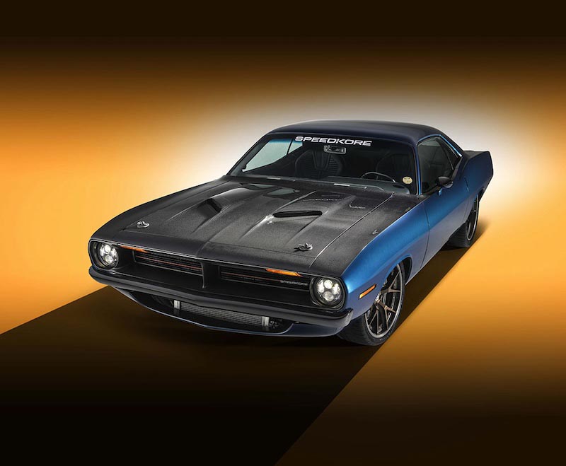 1970 Plymouth Cuda Speedkore - Papel Pintado