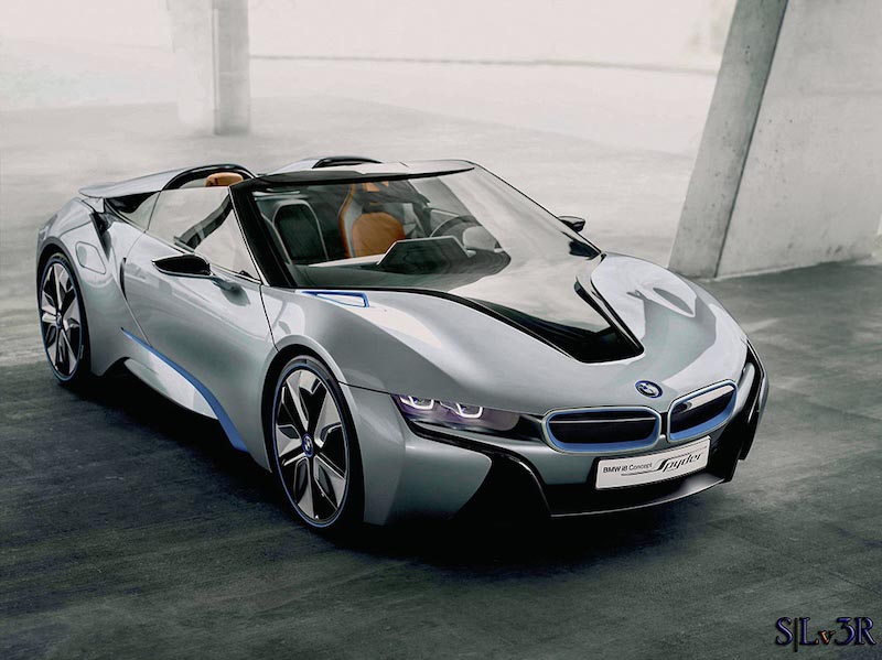 Coche Ibrid Bmw I8 - Papel Pintado