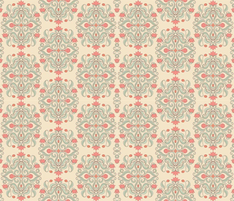 Flor De Granada - Papel Pintado