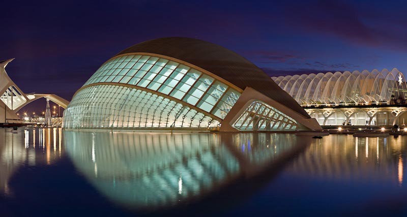 Crepúsculo Hemisférico De Valencia - Papel Pintado