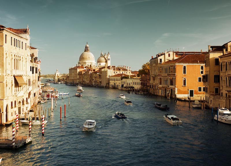 Canal Veneciano - Papel Pintado