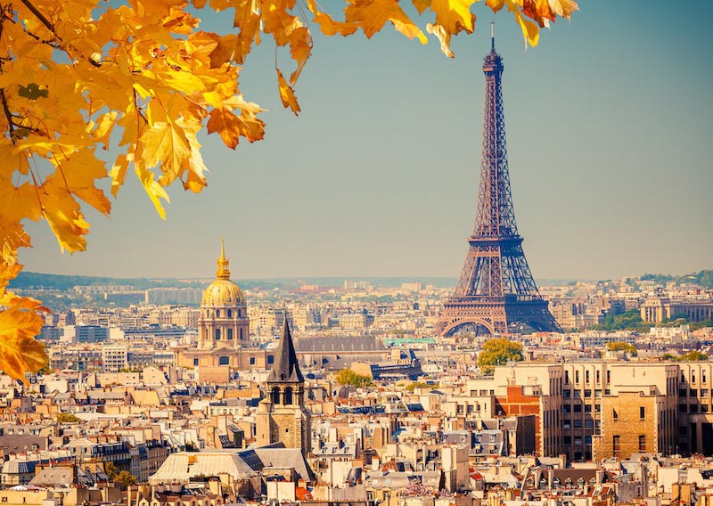 Otoño En París - Papel Pintado