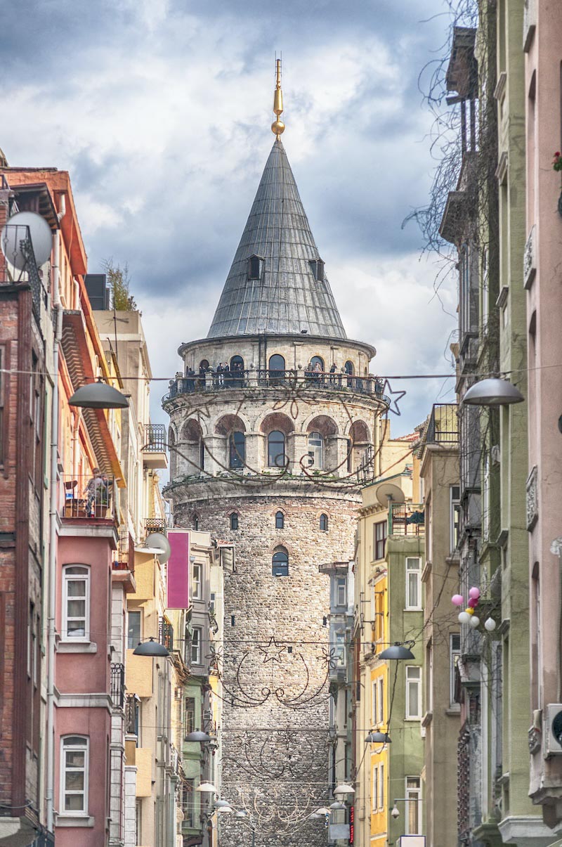 Una Calle En Galata - Papel Pintado