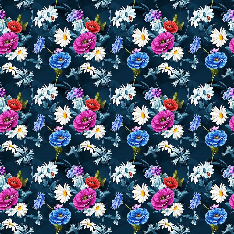 Flores Floreciendo - Papel Pintado