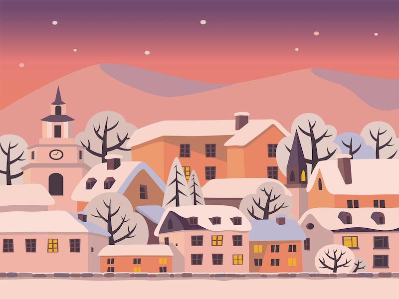 Lindo Barrio - Papel Pintado
