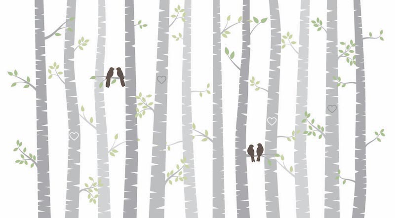 Vida En El Bosque - Papel Pintado