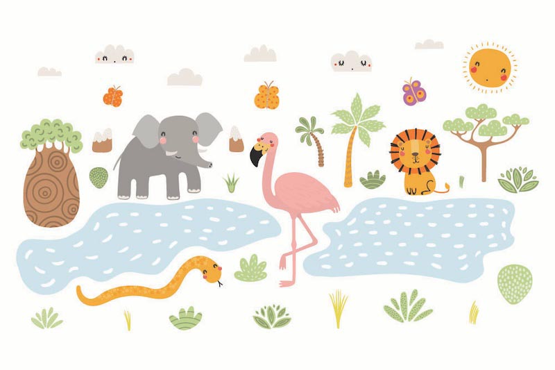 Animales Y Naturaleza - Papel Pintado