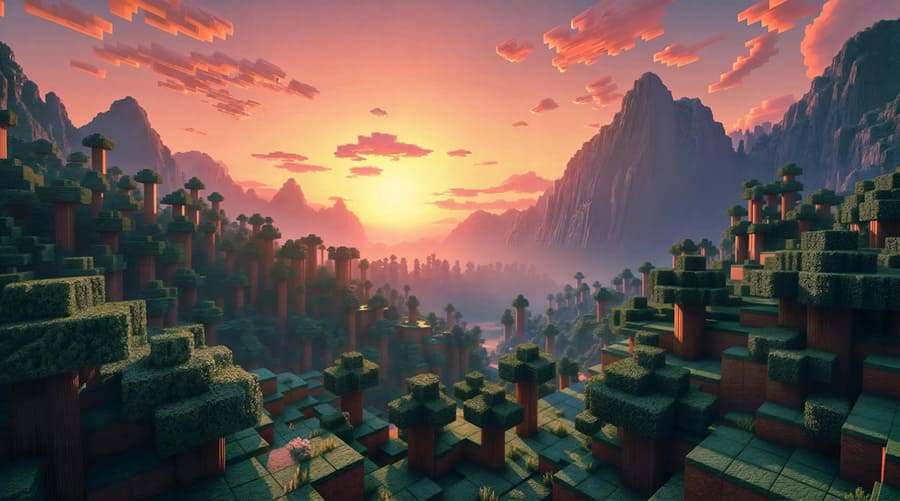 Minecraft Pixel Art - Papel Pintado