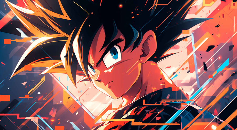 Dragon Ball Goku Anime - Papel Pintado
