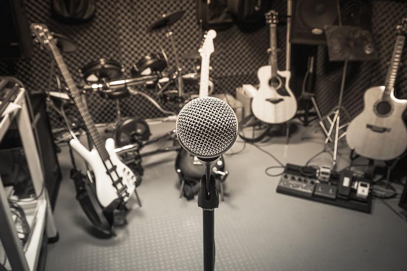 Estudio De Grabación - Papel Pintado