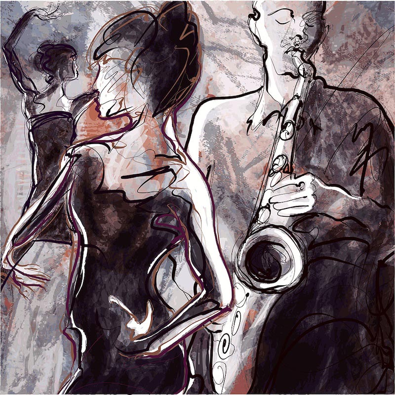 Danza Y Musica - Papel Pintado