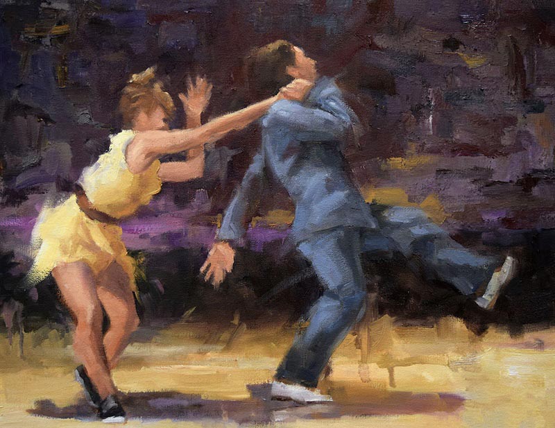 Baile Swing - Papel Pintado
