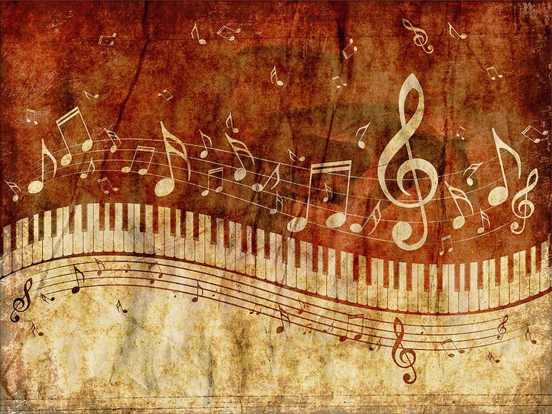 Amor Por La Musica - Papel Pintado