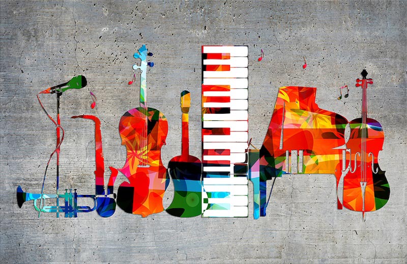 Herramientas De Colores - Papel Pintado