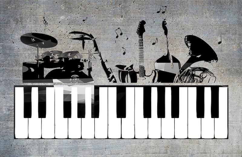 Archivo De Grabaciones Musicales - Papel Pintado