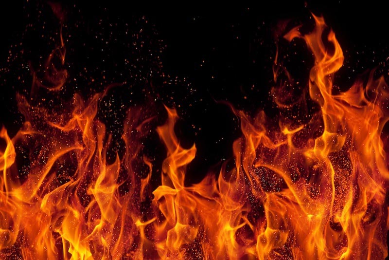 Fuego - Papel Pintado