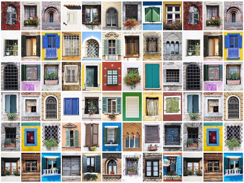 Cortina De Mi Ventana - Papel Pintado