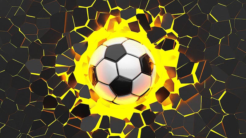 Bola 3D - Papel Pintado