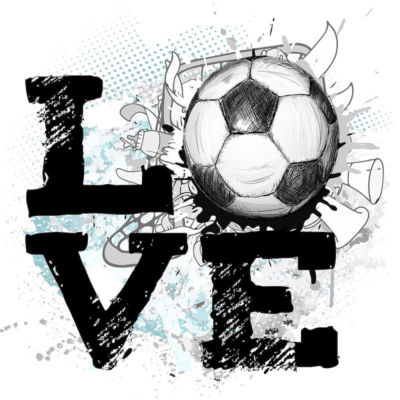 Me Gusta El Futbol - Papel Pintado