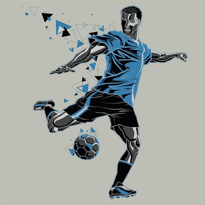 Futbolista - Papel Pintado