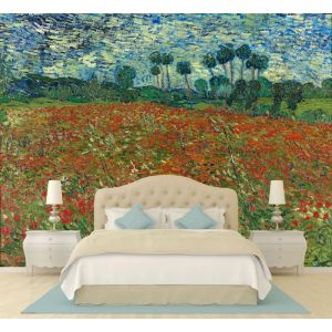 Campo De Amapolas Vincent Van Gogh