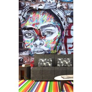 Graffiti En El Muro De Berlín