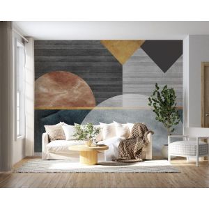 Horizontes Geométricos Arte Abstracto