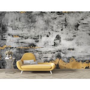 Pátina Dorada Arte Abstracto