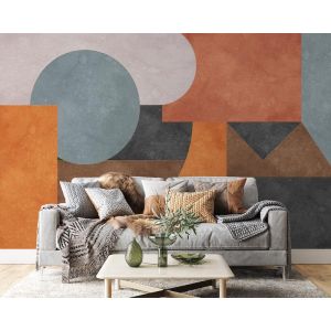 Geometría Retro Arte Abstracto