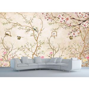 Pájaros Y Flores
