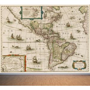 Viejo Mapa De América