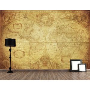 Mapa Mundial Del Año 1630