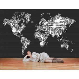 Mapa Mundial De Instrumentos Musicales