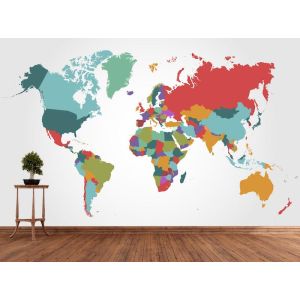 El Mundo De Piezas De Color