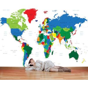 Mapa Del Mundo Para Oficina