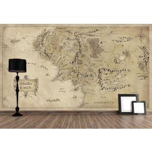 Mapa Del Señor De Los Anillos