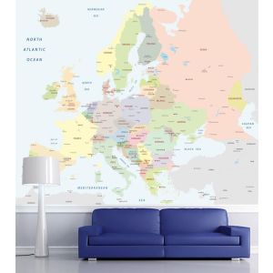 Mapa De Los Países De Europa