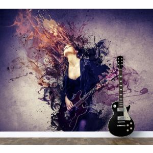 Guitarrista En Llamas