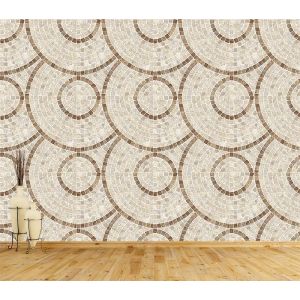 Muro De Piedra De Mosaico