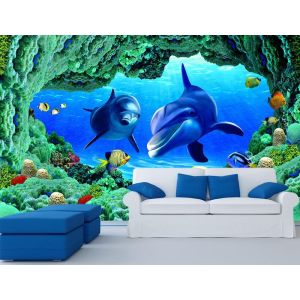 Delfines Bajo El Agua