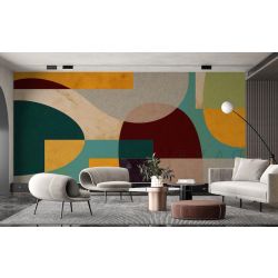 Formas Vintage Arte Abstracto