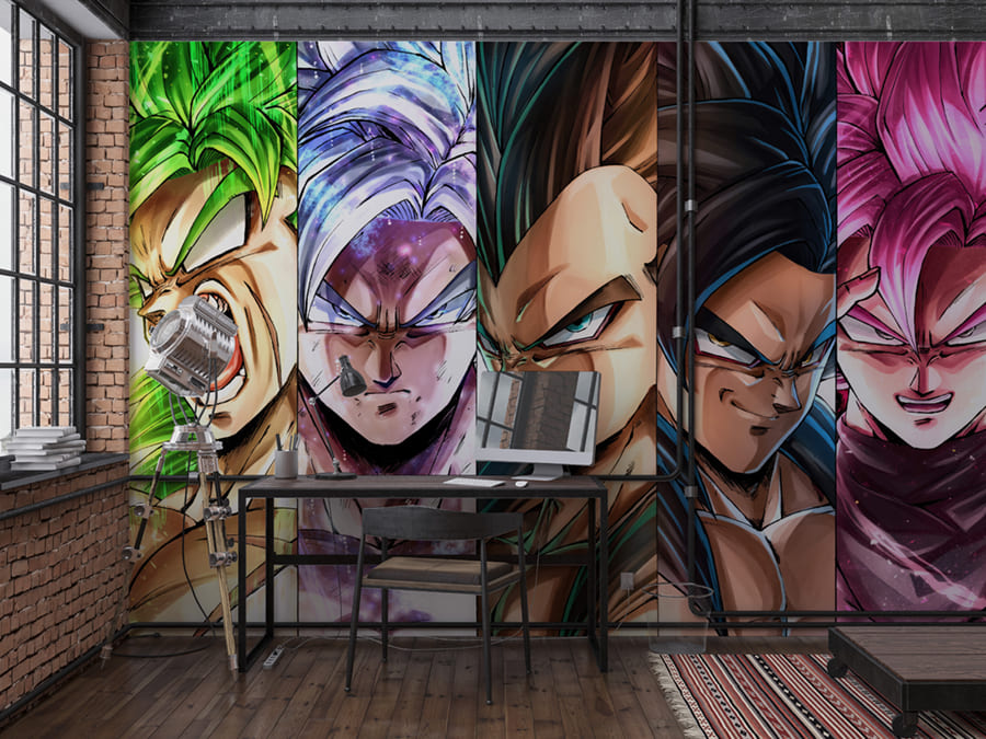 Papel Pintado Dragon Ball Z - 2