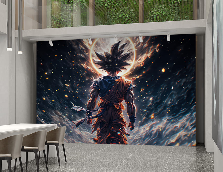 Papel Pintado Dragon Ball Poder - 2